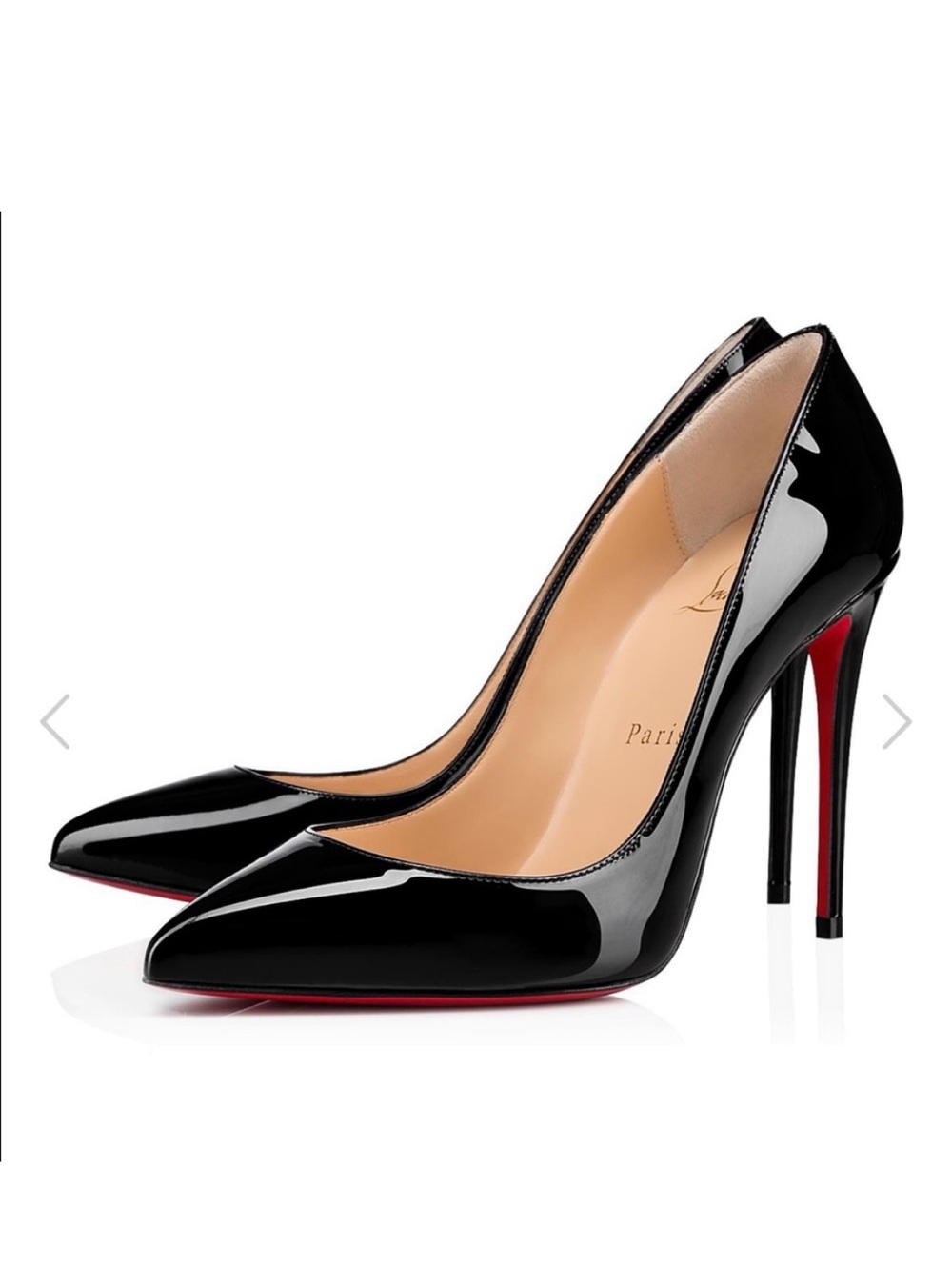 Christian Louboutin Black Pigalle Follies